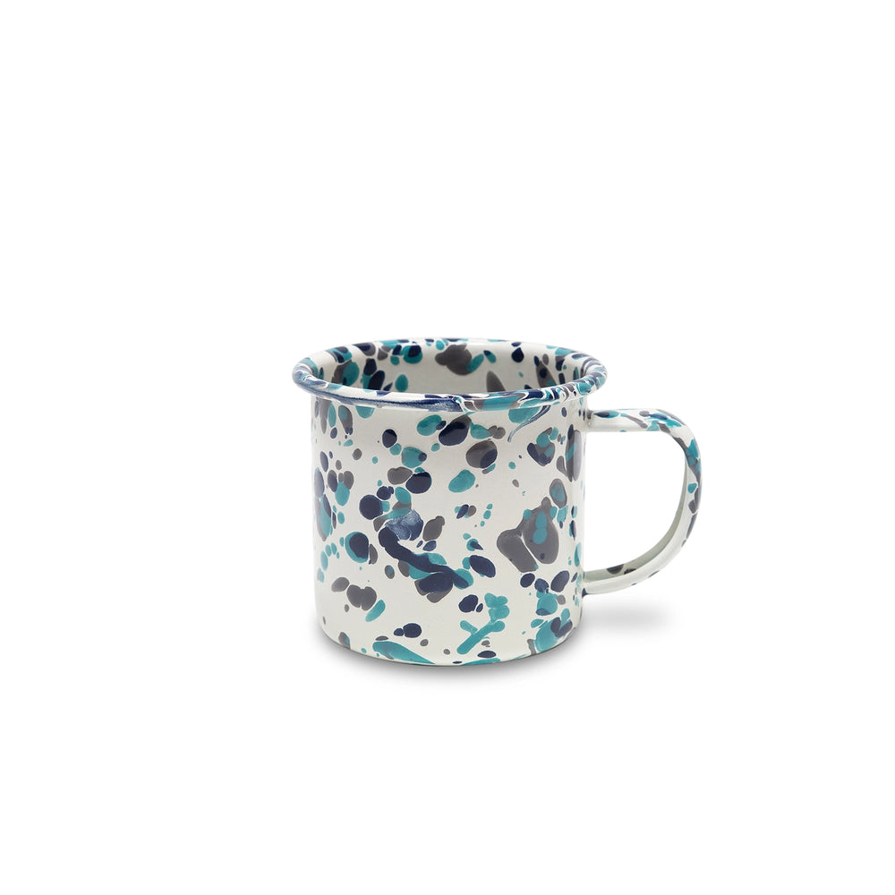 Enamel Splatter Cup - Blue Tides 12oz