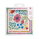 Boho Floral Paper Napkins - Pack of 20