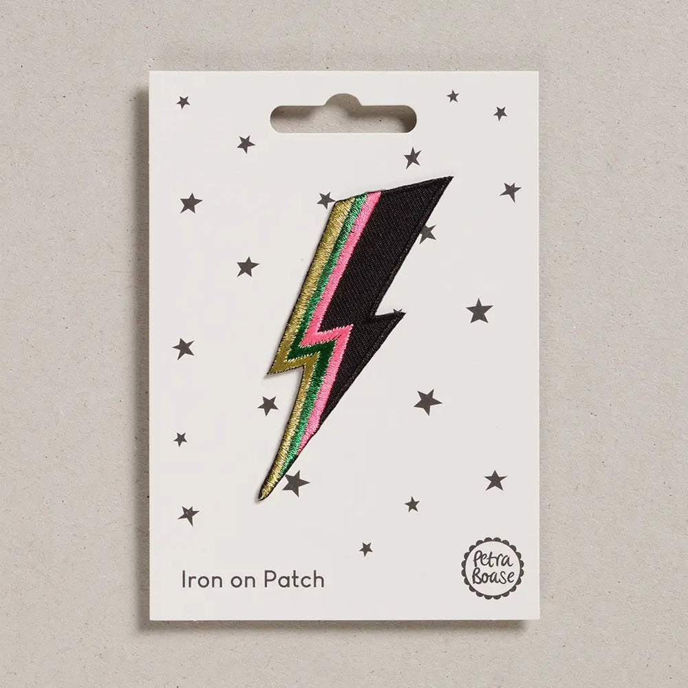Iron On Patch - Bolt