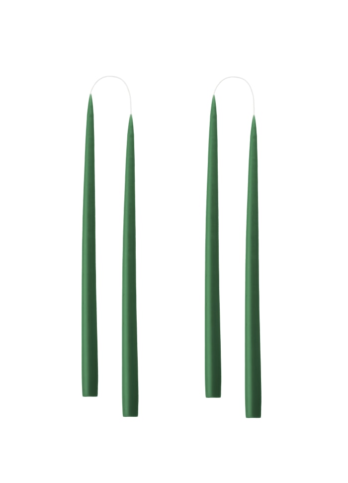 Hand Dipped and Dyed Candle 35cm (Pair)