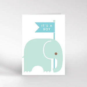 New Baby Card - Boy