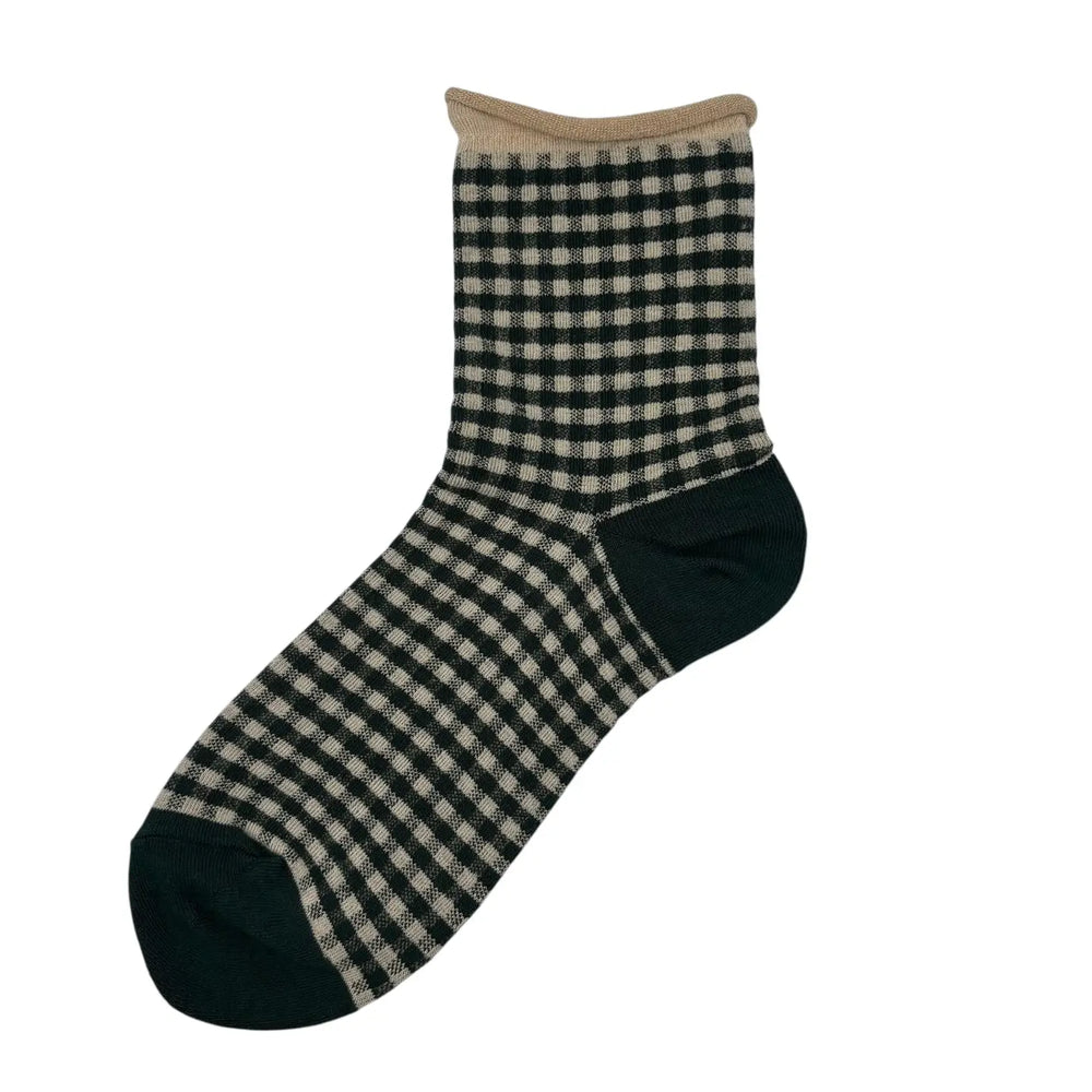 Brittany Socks in Green