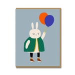 Bunny Birthday Card