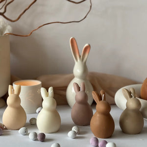 Bunny Ear Candle - Creamy White