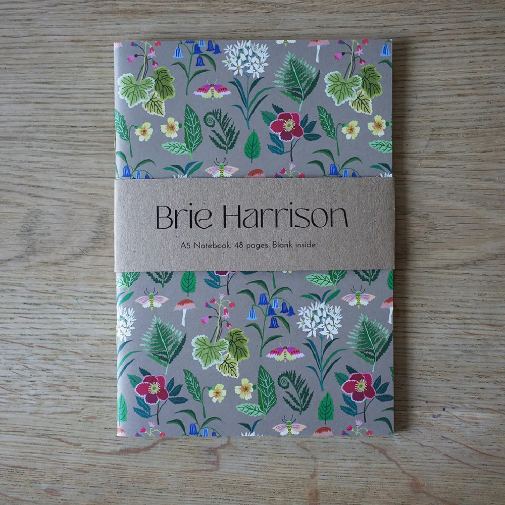 Brie Harrison Notebook - Woodland