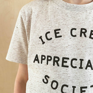 Ice Cream Appreciation Society - Kid's Tee - Cookies & Cream 12-18 Months