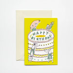 Happy Birthday Cake Card