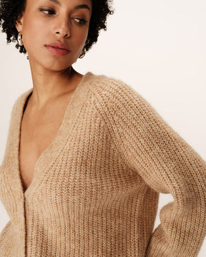 Panettone Cardigan - Sable
