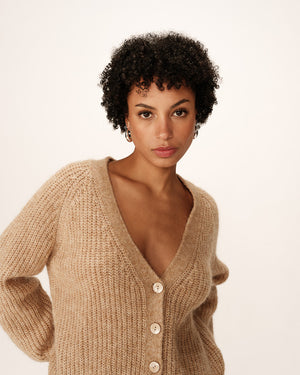 Panettone Cardigan - Sable