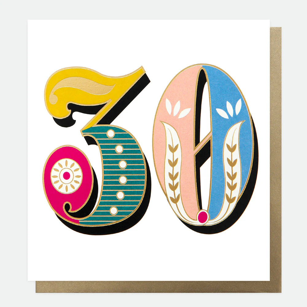 Birthday Card - Age 30