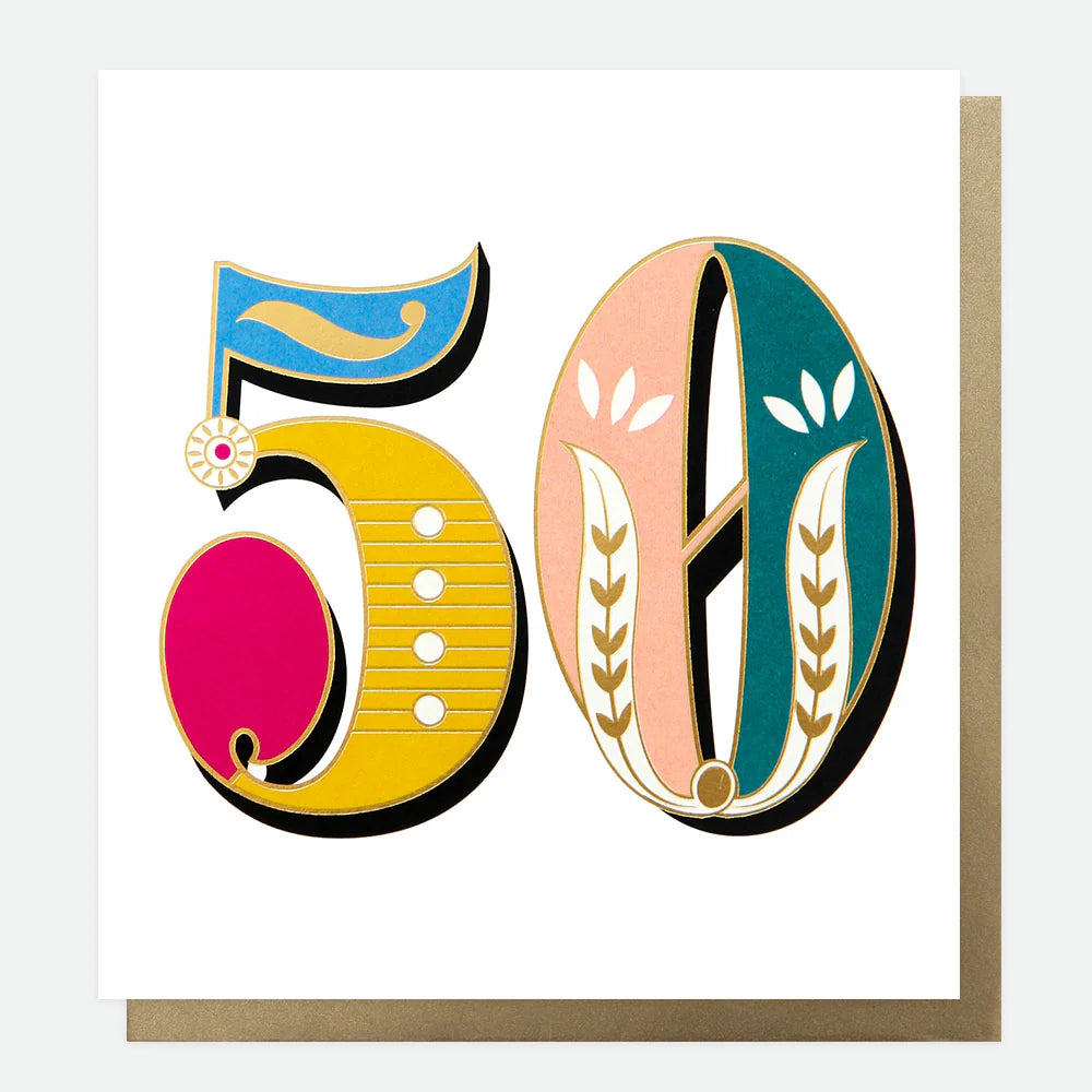 Birthday Card - Age 50