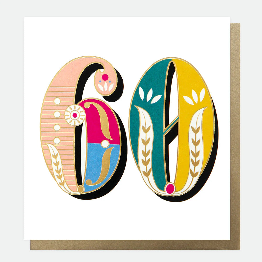 Birthday Card - Age 60