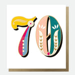Birthday Card - Age 70