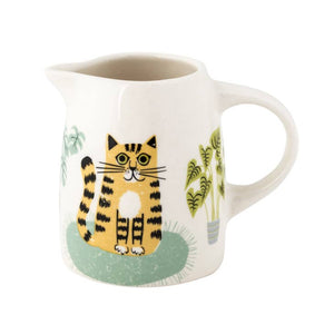 Hannah Turner Hand-Made Ceramic Cat Small Jug