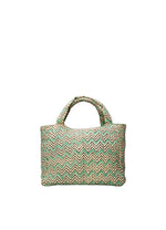 Ceden Block Printed Handbag - Green