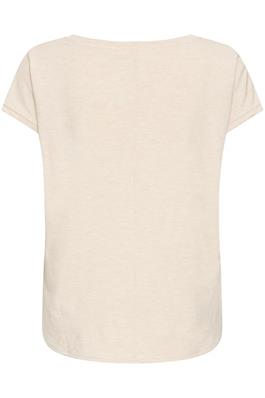 Rebel T Shirt - Almond Milk V Neck