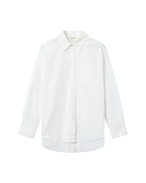 Sira Oversized Cotton Shirt - Ivoire