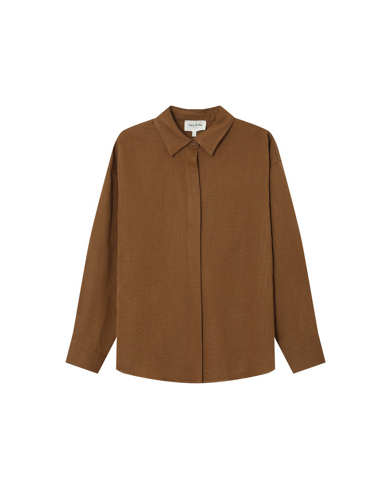 Stripe Shirt - Khaki
