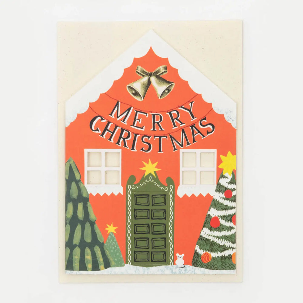 Christmas House Card
