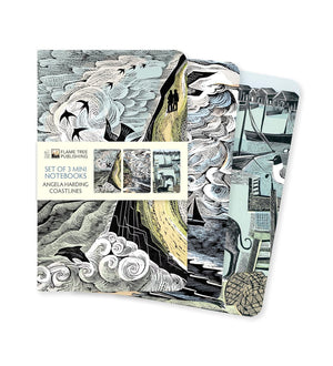 Angela Harding Mini Notebook Collection - Set of 3 - Coastlines