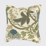 Constance Cushion Cover With Pad - Green/Blue (Fabric B)