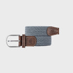 Elastic Woven Belt - Cool Grey Size 1