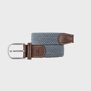 Elastic Woven Belt - Cool Grey Size 1