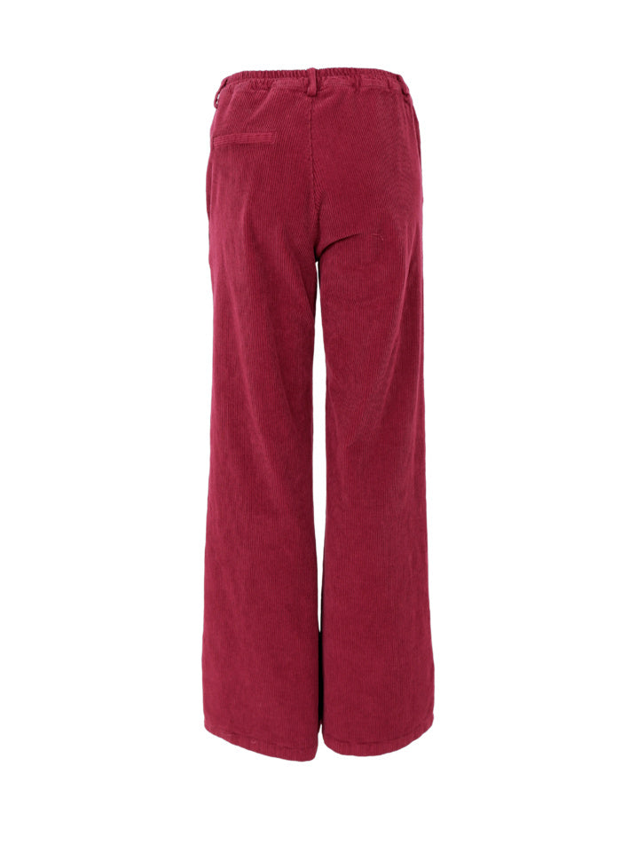Cora Cord Trousers - Wine