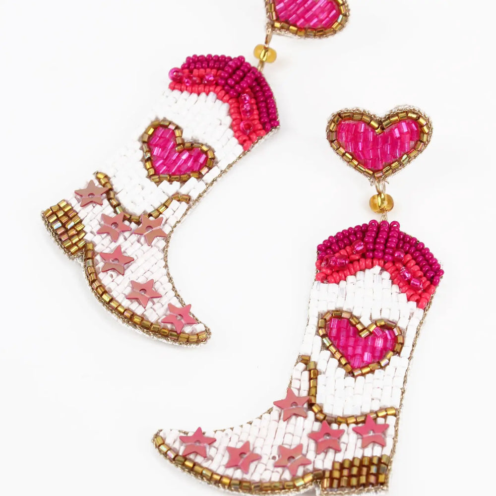 Cowgirl Boot Earrings