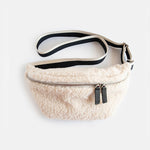Natural Borg Sling Cross Body Bag