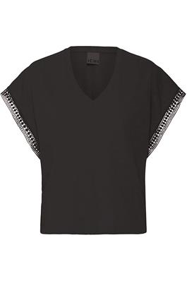 Holya T Shirt - Black V Neck