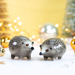 Hannah Turner Hand-Made Ceramic 'Hedgehog'  Salt and Pepper Shakers