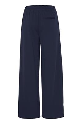 Kate Long Wide Trousers - Maritime Blue