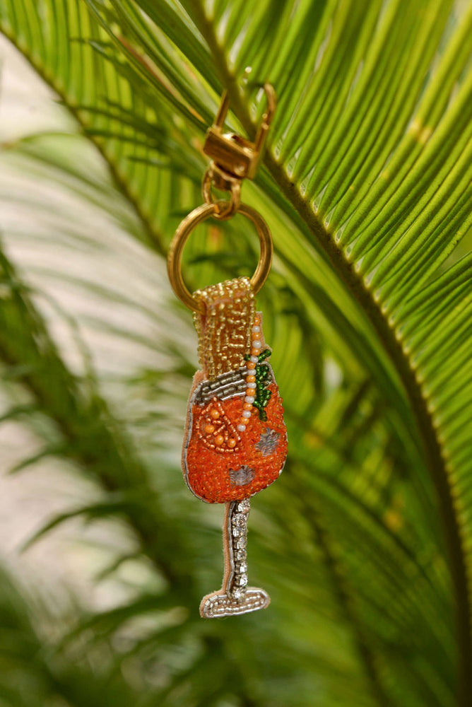 Aperol Key Ring/ Bag Charm