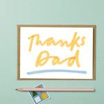 Thanks Dad Card