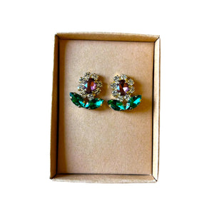 Bejewelled Daisy Earrings