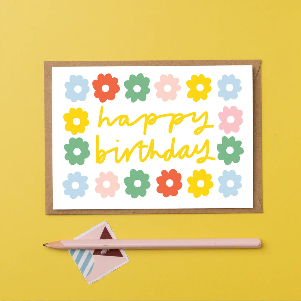 Daisy Birthday Card