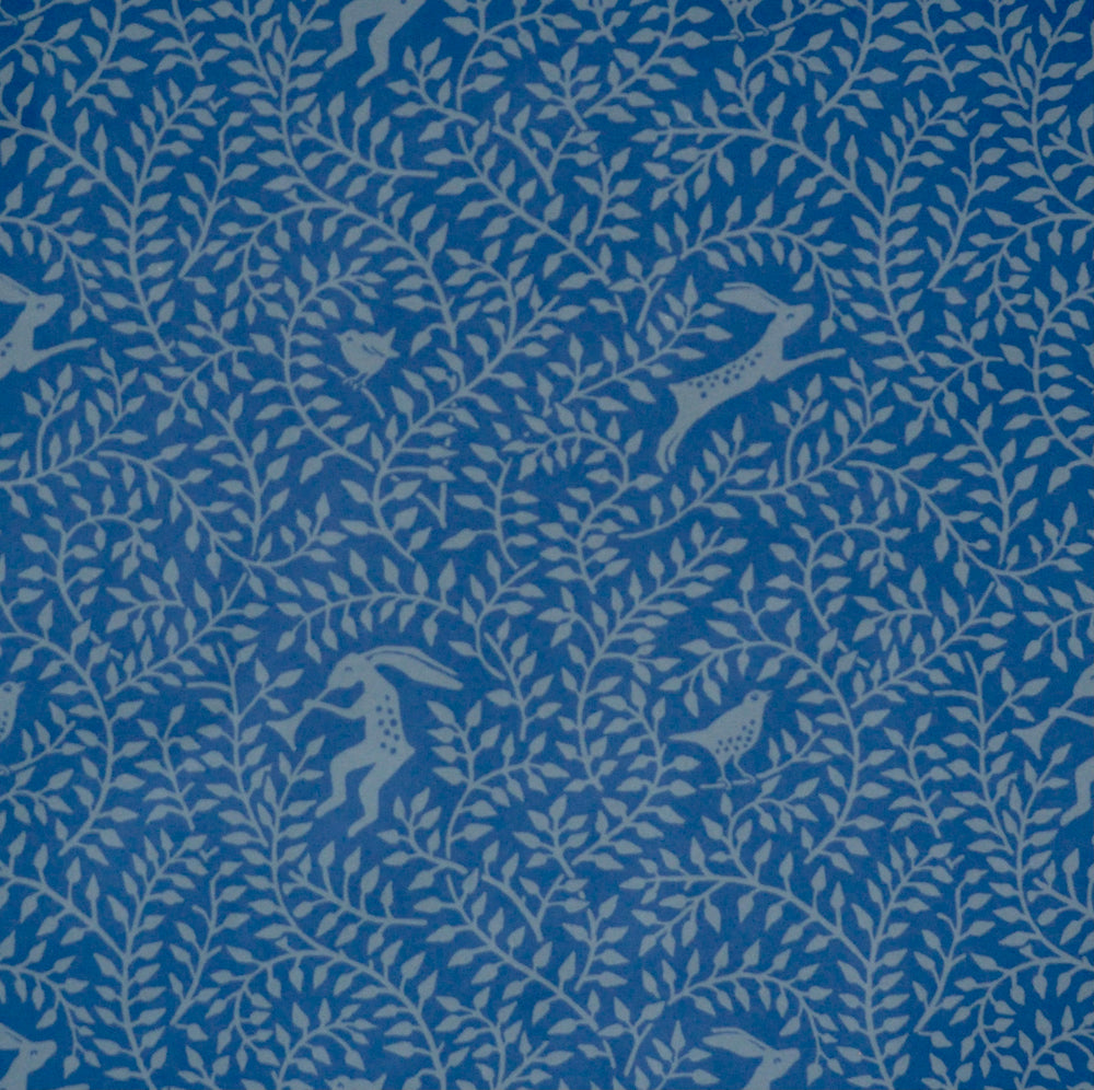 Dancing Hare Paper - Blue