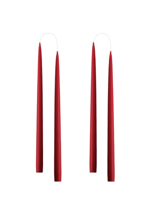 Hand Dipped and Dyed Candle 35cm (Pair)