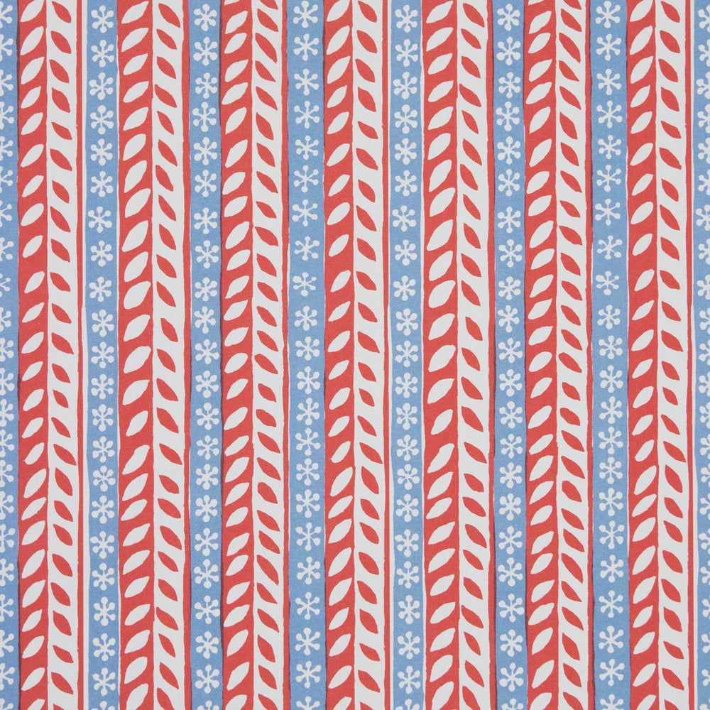 Merry Christmas Paper - Red and Blue
