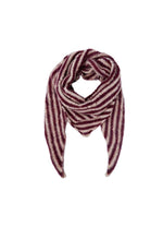 Dell Mini Stripe Scarf - Plum