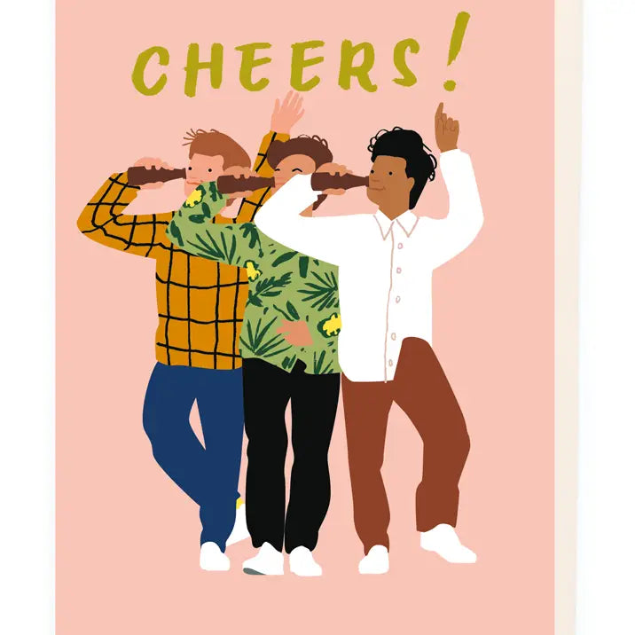 Cheers Greeting Card