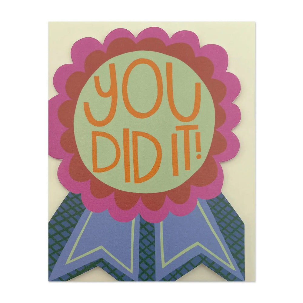 You Did It! Congratulations Card