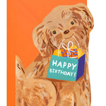 Die Cut Birthday Dog Card