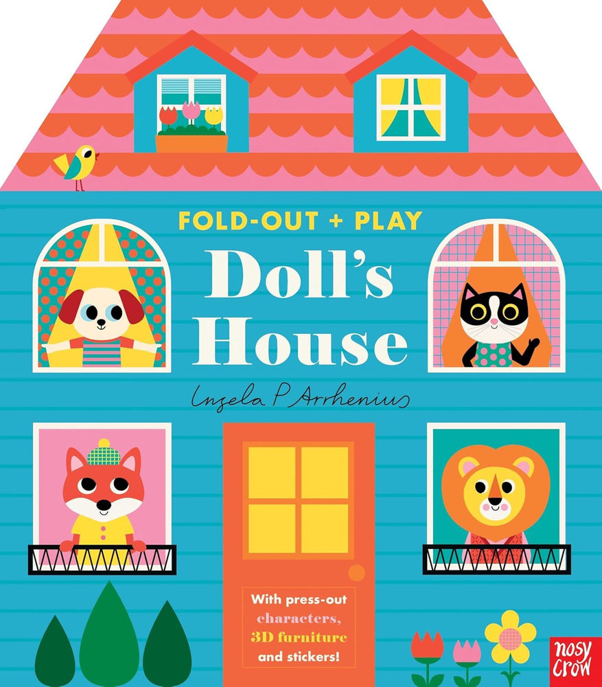 Fold Out and Play: Doll's House (Board Book)