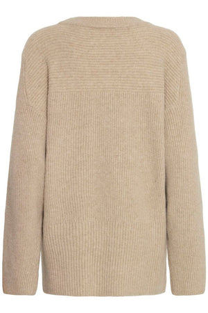 Ducie Pullover - Oatmeal Melange