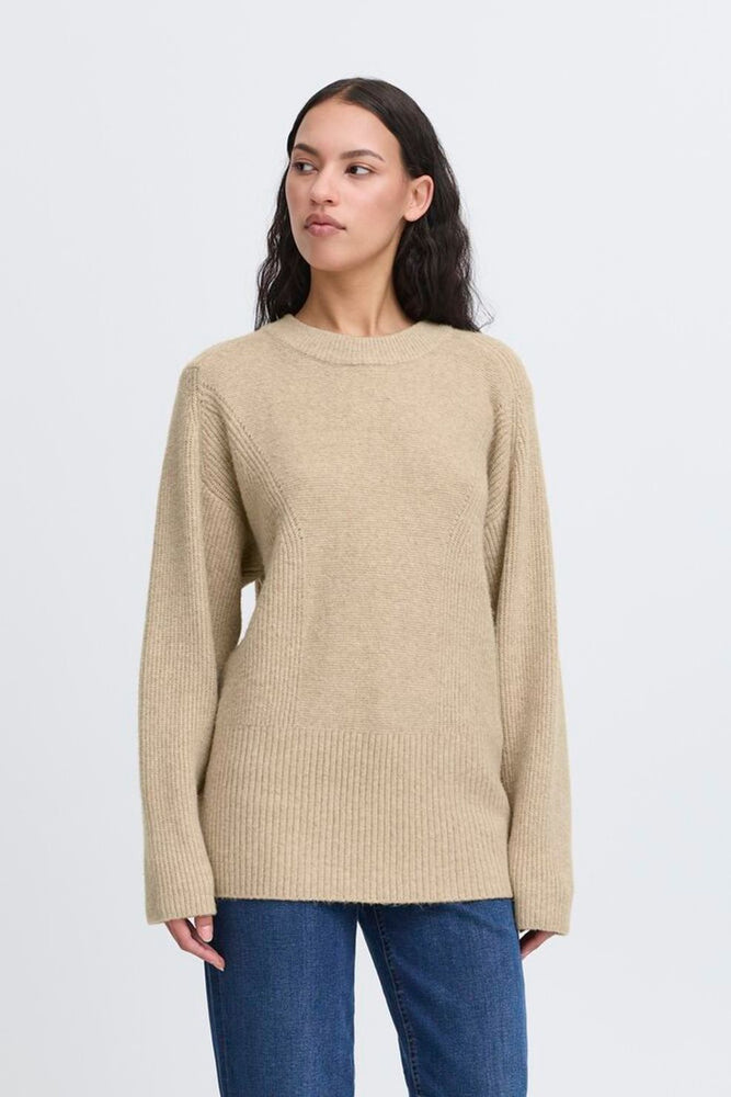 Ducie Pullover - Oatmeal Melange