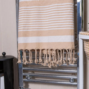 Turkish Cotton Bath Towel - Natural