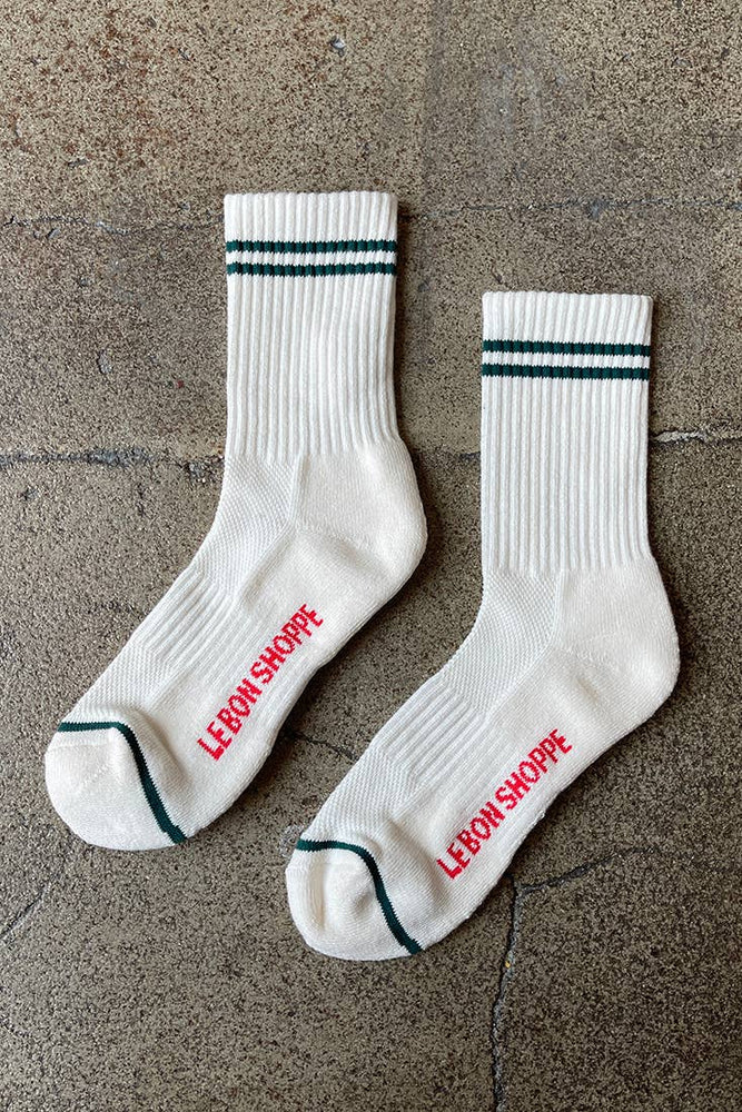 Boyfriend Socks: Wood