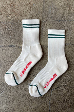 Boyfriend Socks: Wood